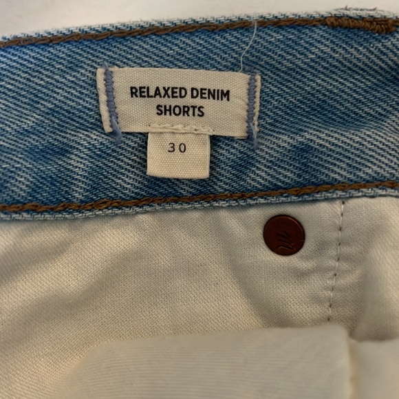 Madewell Relaxed denim shorts - Picture 4 of 4